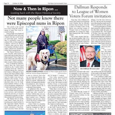 Now & Then in Ripon, October 2024