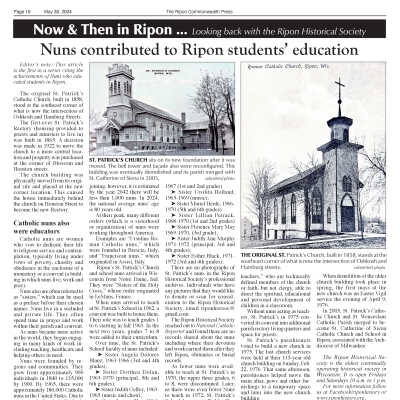 Now & Then in Ripon, May 2024