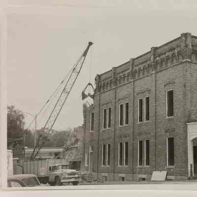 Razing City Hall - 1960s
