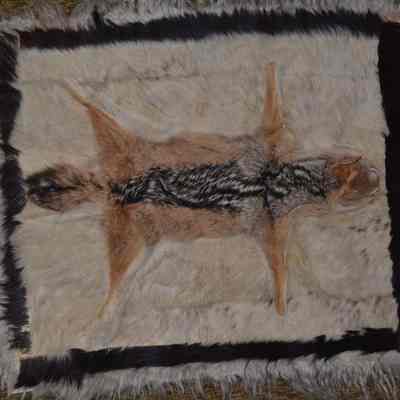 Animal hide mat