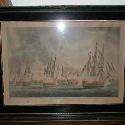Victory of Trafalgar in the Van