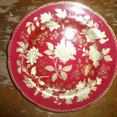 Tonquin Rose Plate