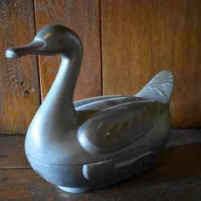 Pewter Swan