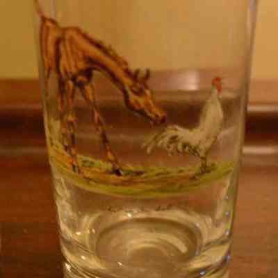 Tall Drinking Glass