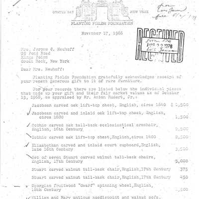 From physical object file, uploaded 8/2024