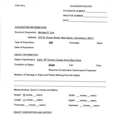 acquisition info