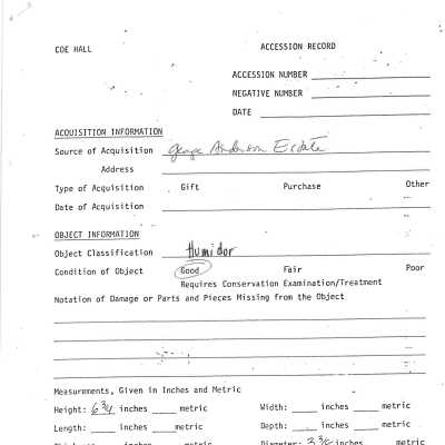 acquisition information