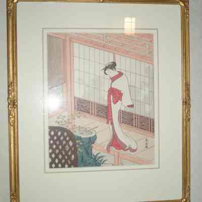 Frame For Japanese Woodblock Print