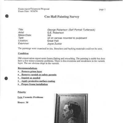 painting condition survey