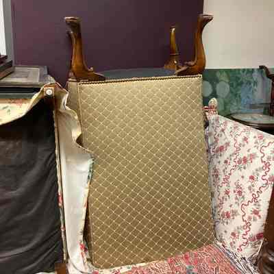 Back of chair