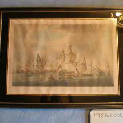 Victory of Trafalgar in the Rear