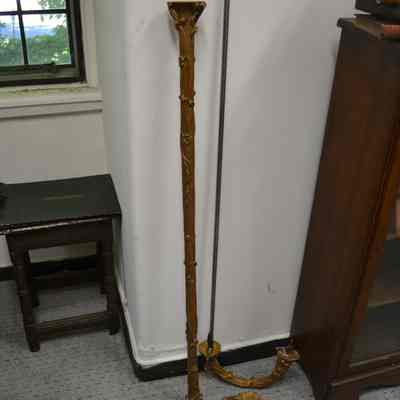 Giltwood Floor Lamp