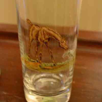 Tall Drinking Glass