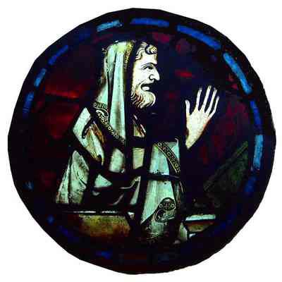 Panel, 15th Century, Figure in the Act of Blessing