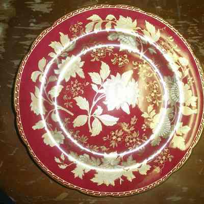 Tonquin Rose Plate