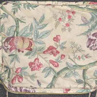 chintz cover for cushion