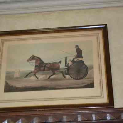 Print - Sporting Man with Cart