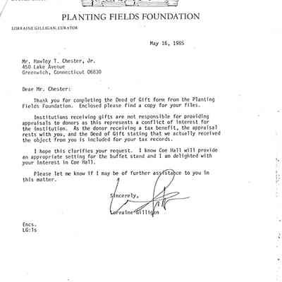 Deed of gift form 2 Lorraine Gilligan
