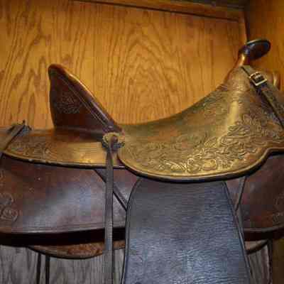 Saddle detail