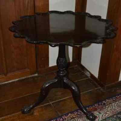 Table, Chippendale Piecrust