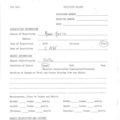 acquisition information