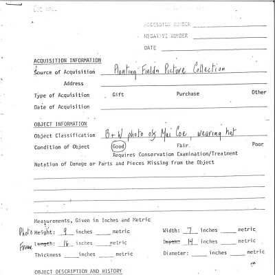 acquisition information