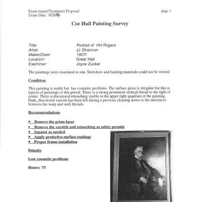 painting condition survey