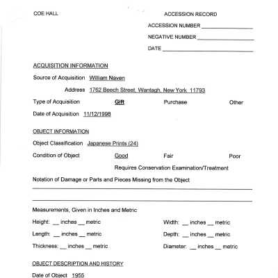 acquisition info