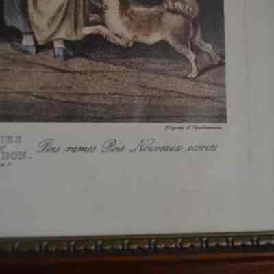 Print Caption in French