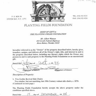 Deed of Gift