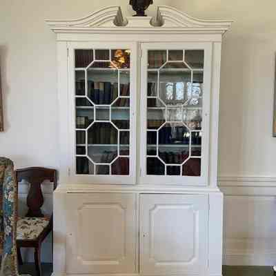 painted bookcase