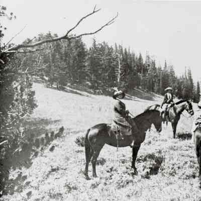 Coe_MC_009: Mai Coe on horseback
