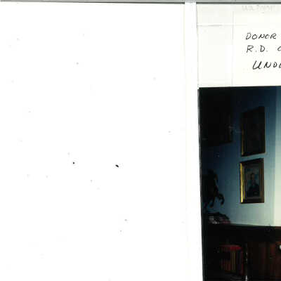 scan of photograph (with note)