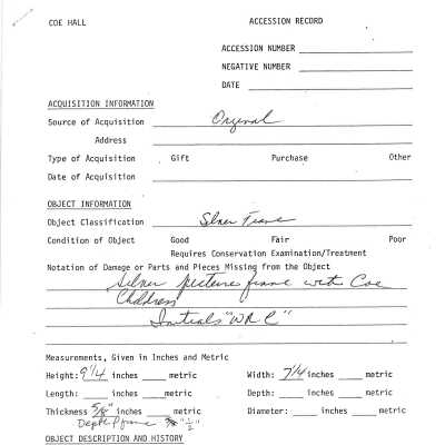 acquisition information