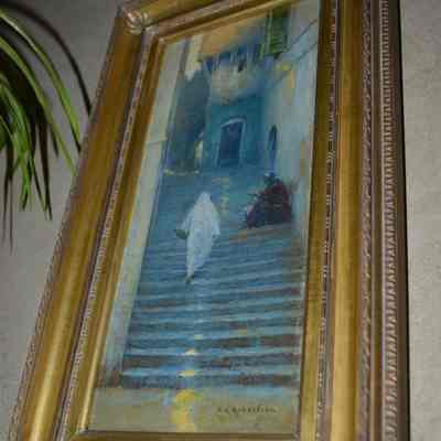 Frame for Painting: In Morocco