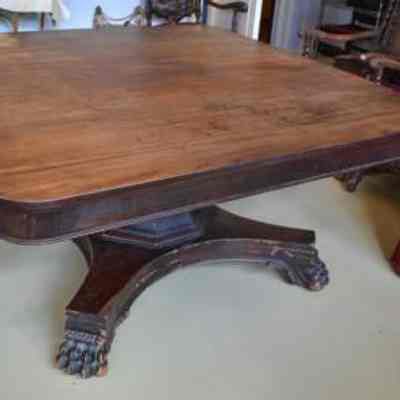 Table, Library