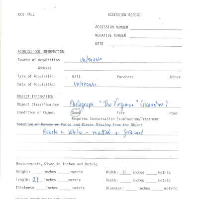 acquisition information