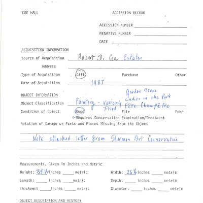 acquisition information