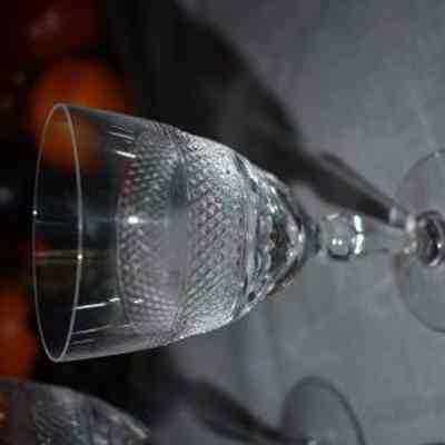 Glass, set of 8 matching