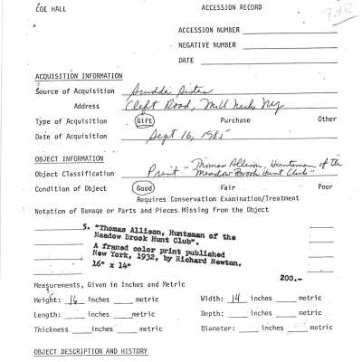 acquisition information