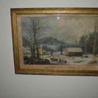 The School House In Winter