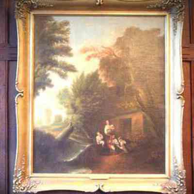 An Old Cottage