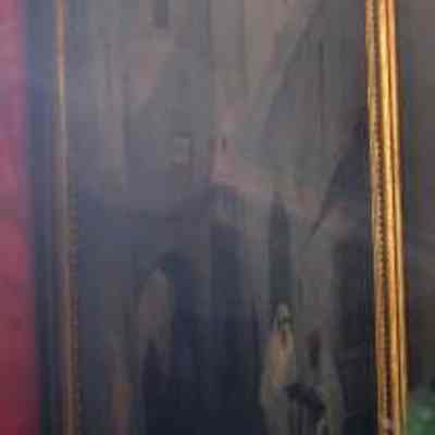 Frame for Tangier Street Scene