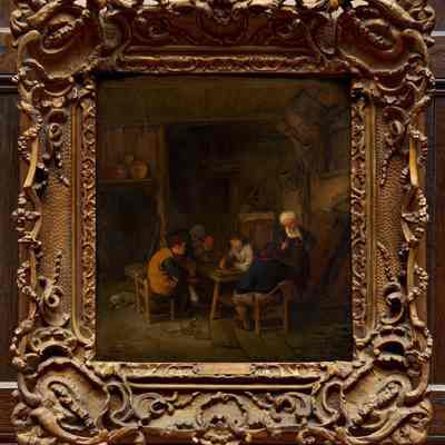 Frame for Painting: The Backgammon Players