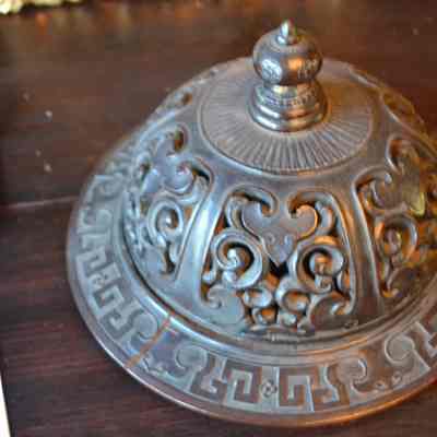 Lid for Urn, Rosewood