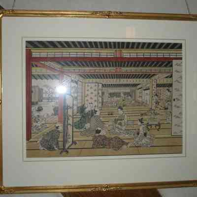 Frame For Japanese Woodblock Print