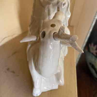 April 2024 - view of missing and broken antlers