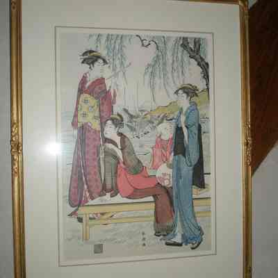 Frame for Japanese Woodblock Print