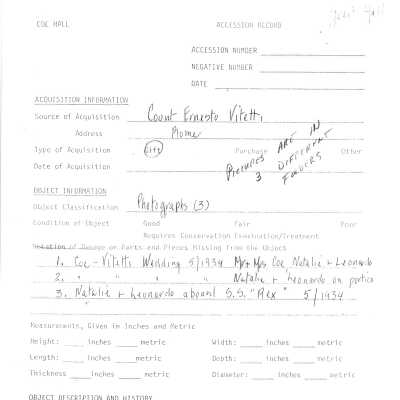 acquisition information