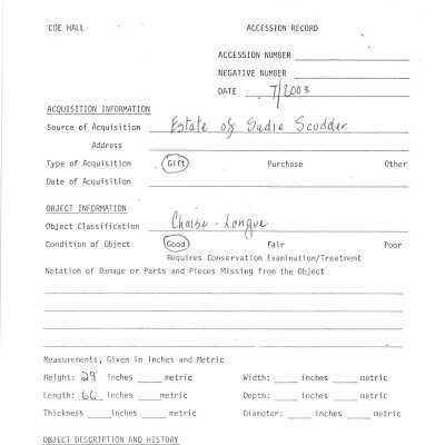 acquisition number